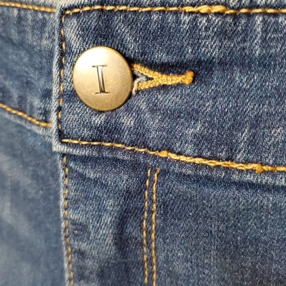 Isabel Maternity by Ingrid & Isabel Womens Blue Skinny Maternity Jeans Inseam 26 - Picture 6 of 8